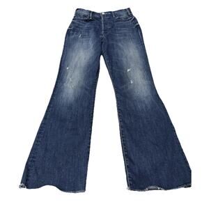 Mother Hustler Ankle Chew “Breaking The Law” Jeans 27 Button Fly High Rise